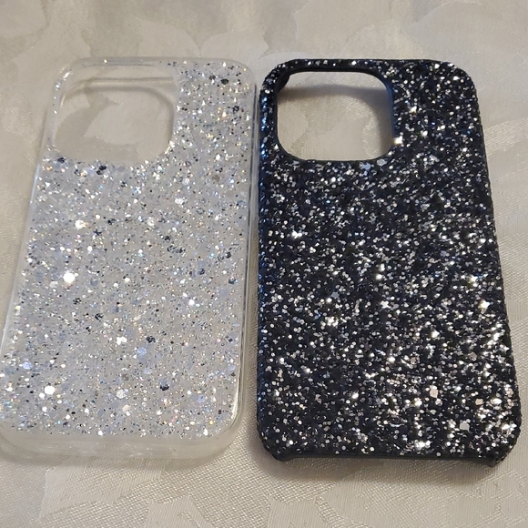 iPhone 14 Pro Glitter Sparkle Phone Cases - Picture 1 of 1